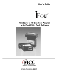 MCC MIIC-203 User`s guide
