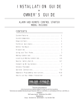 Bulldog Security RS1300E Installation guide