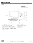 HP Compaq dx7500 QuickSpecs