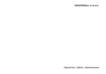 Vauxhall Antara 2014 Owner`s manual