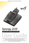 BT Synergy 2110 User guide