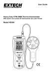 Extech Instruments HD300 User guide