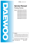 Daewoo DWD-1442 Service manual