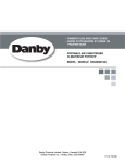 Danby DPA085B1GB Operating instructions