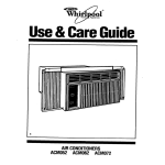 Whirlpool ACM072 Specifications