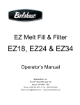 Belshaw Brothers EZ24 Operator`s manual