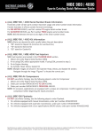 Detroit Diesel EPA04 MBE 900 Specifications