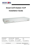 Minicom Advanced Systems Smart 4 Installation guide
