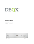 DEOX DEQX-Cal Installation guide