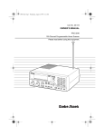 Radio Shack PRO-2040 Owner`s manual
