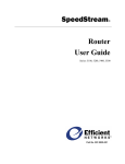 Efficient Networks 5200 User guide