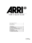 ARRI 16SR3 Specifications