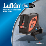 Cooper Hand Tools LUFKIN LCL4 User guide
