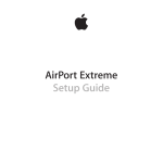 Apple AirPort Networks Setup guide