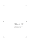 Arcam FMJ P35/3 Operating instructions