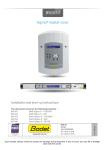 Sigma MAX P-01 Instruction manual