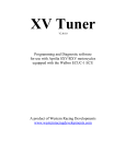 XV Tuner v2 Manual - Western Racing Developments