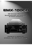 Yamaha EMX-100CD Owner`s manual