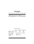 CORRECT CRAFT G21 Operator`s manual