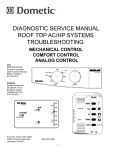 Dometic Duo-Therm 59146 Service manual