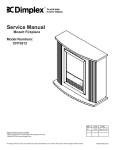 Dimplex Chesford CSD20 Service manual