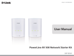 D-Link DHP-501AV User manual