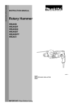 Makita HR2451 Instruction manual