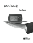 Balboa Instruments Poolux User manual