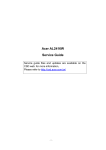 Acer AL2416 Technical information