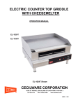 Cecilware EL-1624 Specifications