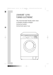 AEG LAVAMAT 12710 TURBO ELECTRONIC Operating instructions