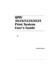QMS 3225 User`s guide