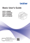 Brother MFC-L2700DW User`s guide