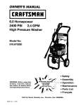 Craftsman 919.670280 Owner`s manual