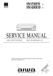 Aiwa Z-R325 Service manual