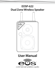 EOS EOSP-500 User manual