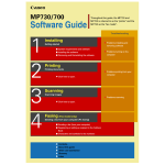 Canon MP730 User`s guide