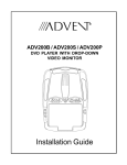 Audiovox ADV200S Installation guide