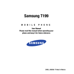 Samsung SGH-2100 User manual
