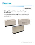 McQuay MHW Geothermal Ran Specifications