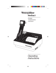 Welch Allyn MicroTymp 3 Handle Operating instructions