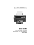 Epson CX3800 User`s guide