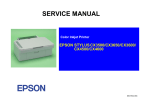Epson 4600 Service manual