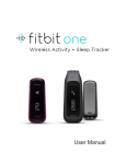 Amazon fitbit one User manual