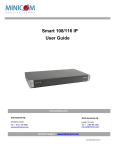 Minicom Advanced Systems IP Control User guide