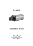 EverFocus EAN900 Installation guide