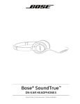 Bose SoundTrue User guide