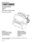 Craftsman 921.164780 Owner`s manual
