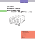 Proxima Pro AV 9400L User`s guide