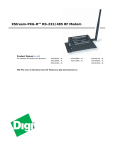Digi XStream-PKG-R RS-485 Product manual
